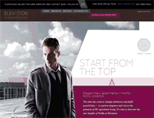 Tablet Screenshot of elevationdcapts.com
